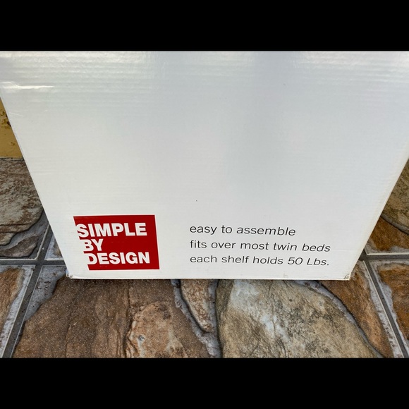 Brand New Over The Bed Twin Beds Metal Shelf - Picture 4 of 4